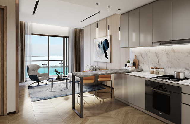 Có gì tại căn hộ tiêu chuẩn quốc tế Masteri Waterfront?