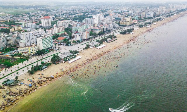 Sầm Sơn từ trên cao