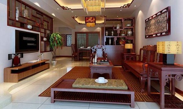 Trang trí phòng khách bằng nội thất gỗ tự nhiên Trang trí phòng khách bằng nội thất gỗ tự nhiên