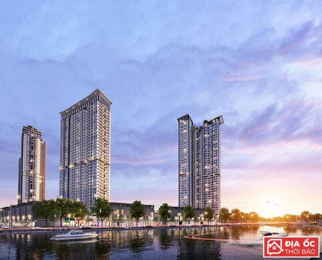 Triển khai vườn thượng uyển trên cao dài 300m tại Ecopark