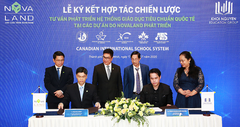Hợp tác cùng Khôi Nguyên là bước đi chiến lược giúp Novaland phát triển các tiện ích giáo dục chuyên nghiệp, mang đến cuộc sống tiện nghi cho cư dân tại dự án và các khu vực lân cận