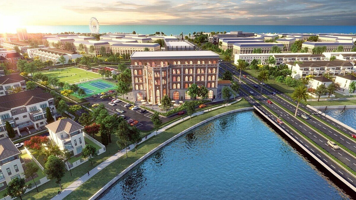 Không gian sống giao thoa giữa thiên nhiên và tiện ích đẳng cấp tại Aqua City.