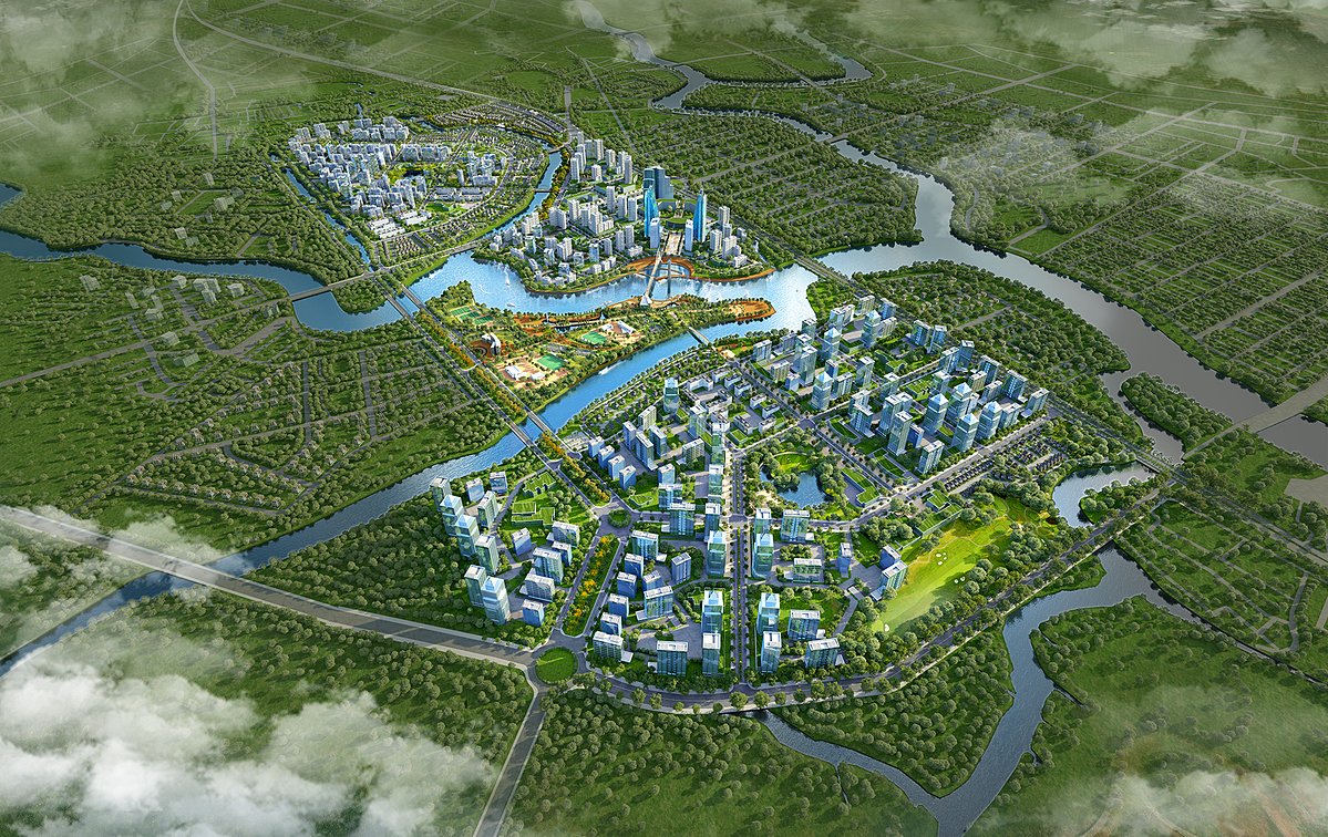 Phối cảnh dự án khu đô thị Zeitgeist. Ảnh: VGSI.